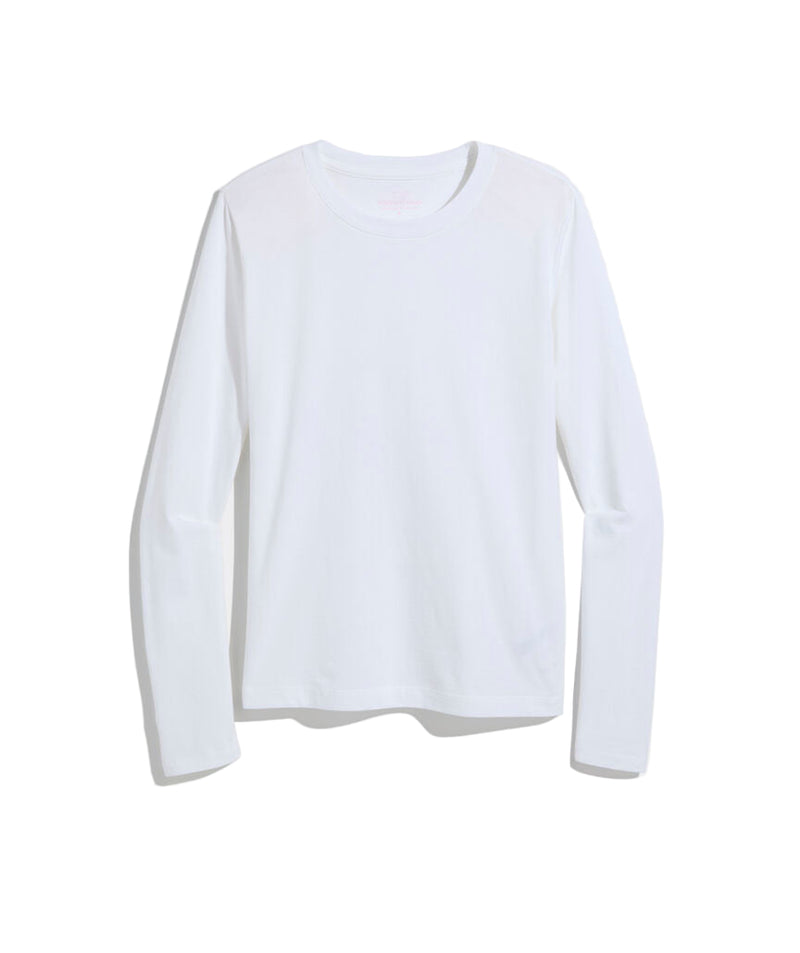 Vineyard Vines Womens Supima Cotton Long Sleeve T-Shirt
