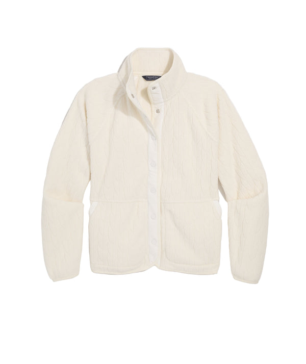 Vineyard Vines Womens Harbor Fleece Jacket