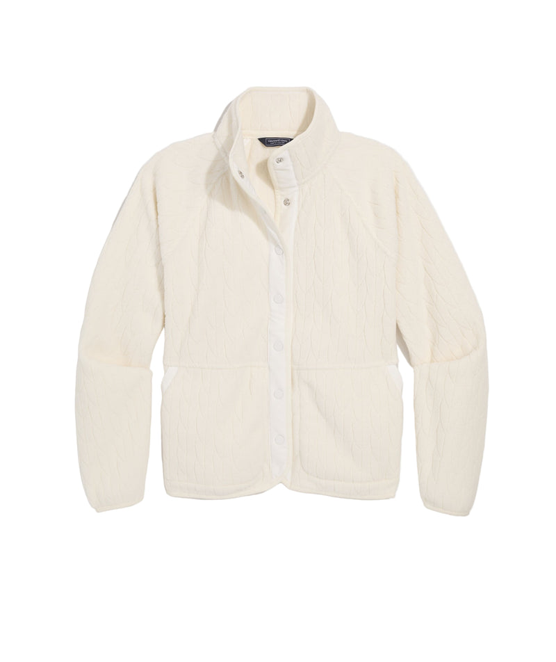 Vineyard Vines Womens Harbor Fleece Jacket