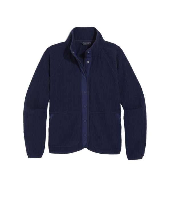 Vineyard Vines Womens Harbor Fleece Jacket