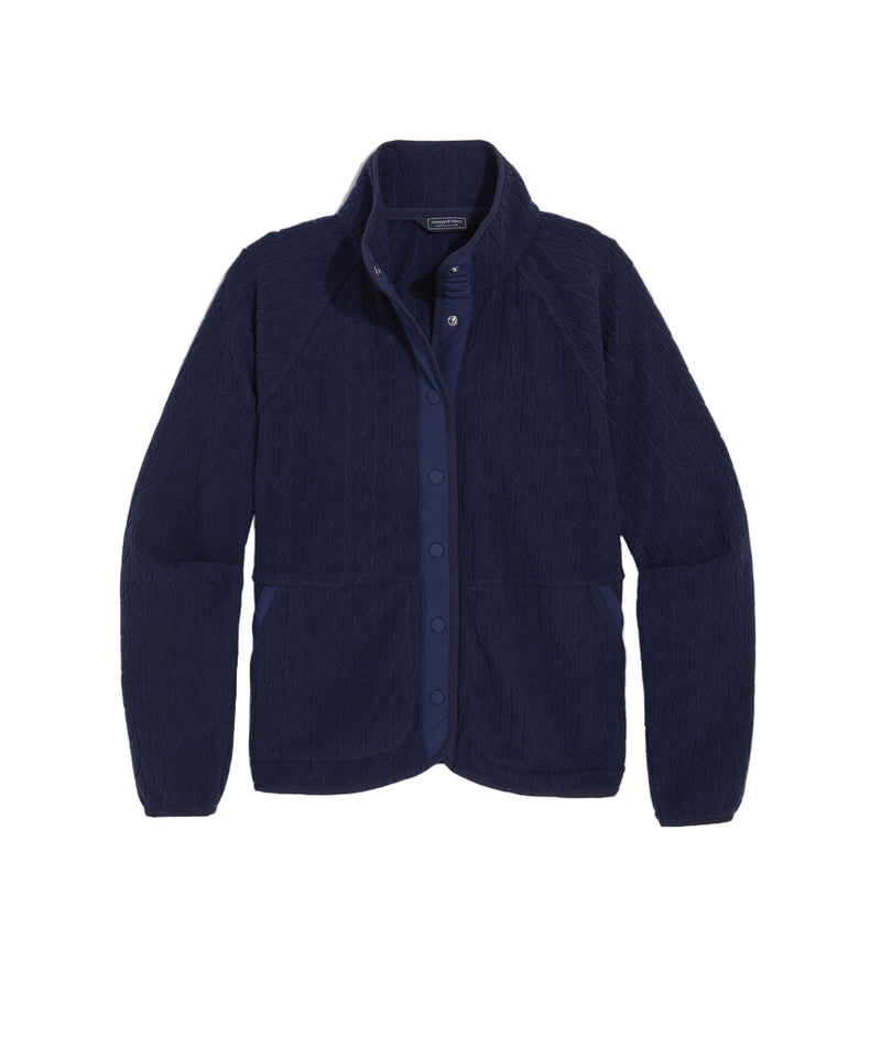 Vineyard Vines Womens Harbor Fleece Jacket