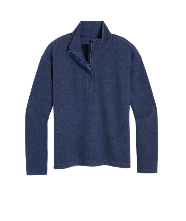 Vineyard Vines Womens Calmwater Quarter-Zip Sweatshirt