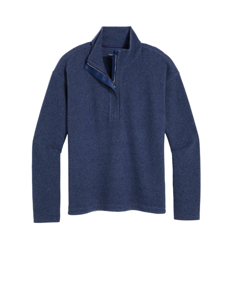 Vineyard Vines Womens Calmwater Quarter-Zip Sweatshirt