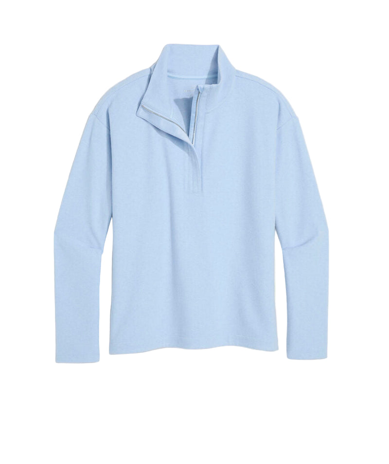 Vineyard Vines Womens Calmwater Quarter-Zip Sweatshirt