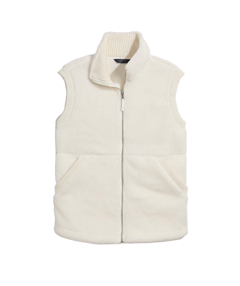 Vineyard Vines Womens Heritage Fleece Vest