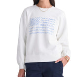 Vineyard Vines Womens Surf Terry Crewneck Sweatshirt