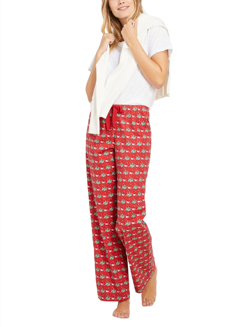 Vineyard Vines Womens Winter Whale Lounge Pants