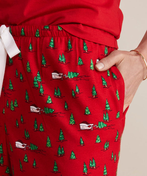 Vineyard Vines Womens Flannel Pajama Pants