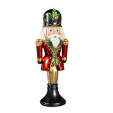 Evergreen Joyful Traditions LED Resin Nutcracker Statue