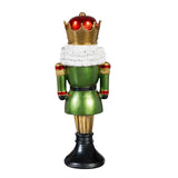 Evergreen Joyful Traditions LED Resin Nutcracker Statue