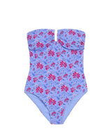 Vineyard Vines Womens Montauk Strapless One-Piece Swimsuit