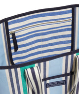 Vineyard Vines Blocked Stripe Tote Handbag