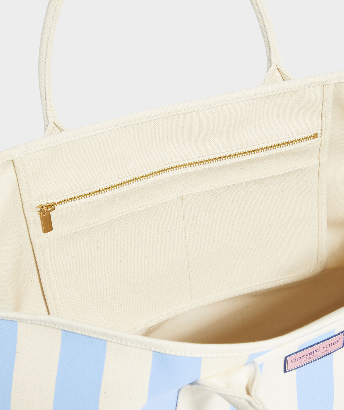 Vineyard Vines Womens Cabana Stripe Oversized Tote Handbag