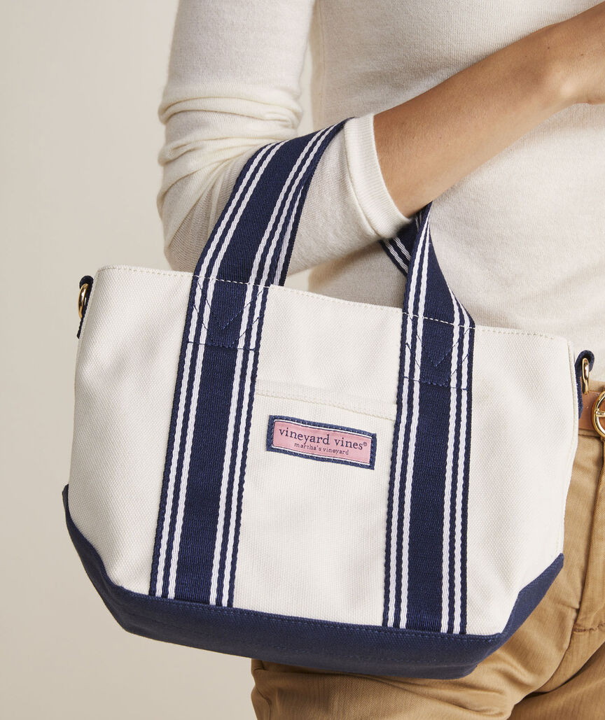 Vineyard Vines Womens Mini Heritage Classic Tote Handbag