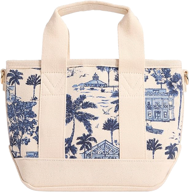 Vineyard Vines Printed Heritage Mini Tote Handbag