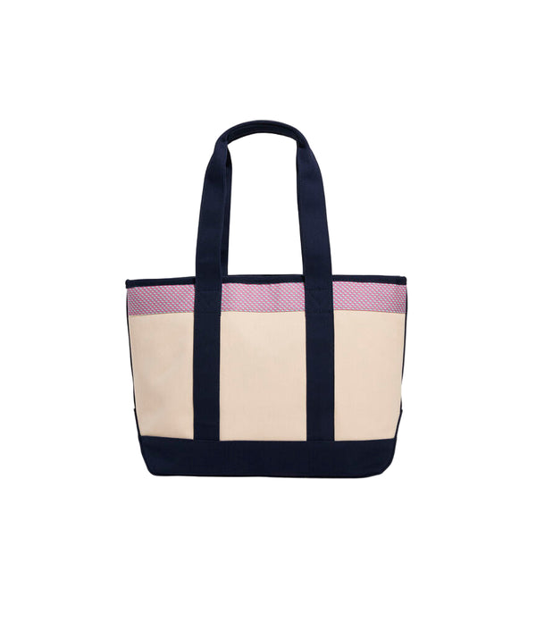 Vineyard Vines Heritage Tie Silk Medium Tote Handbag