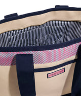 Vineyard Vines Heritage Tie Silk Medium Tote Handbag