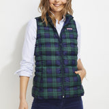 Vineyard Vines Womens Blackwatch Channeled Puffer Vest