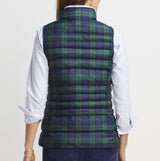 Vineyard Vines Womens Blackwatch Channeled Puffer Vest