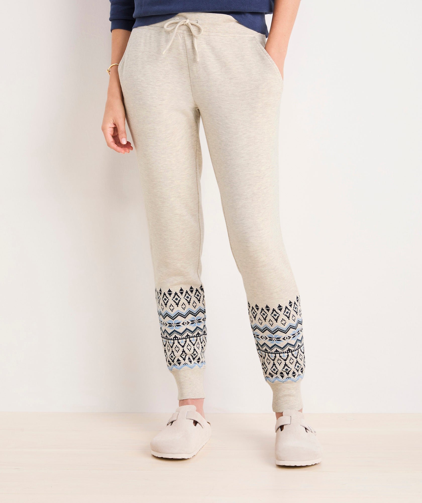 Vineyard Vines Womens Dreamcloth Fair Isle Joggers