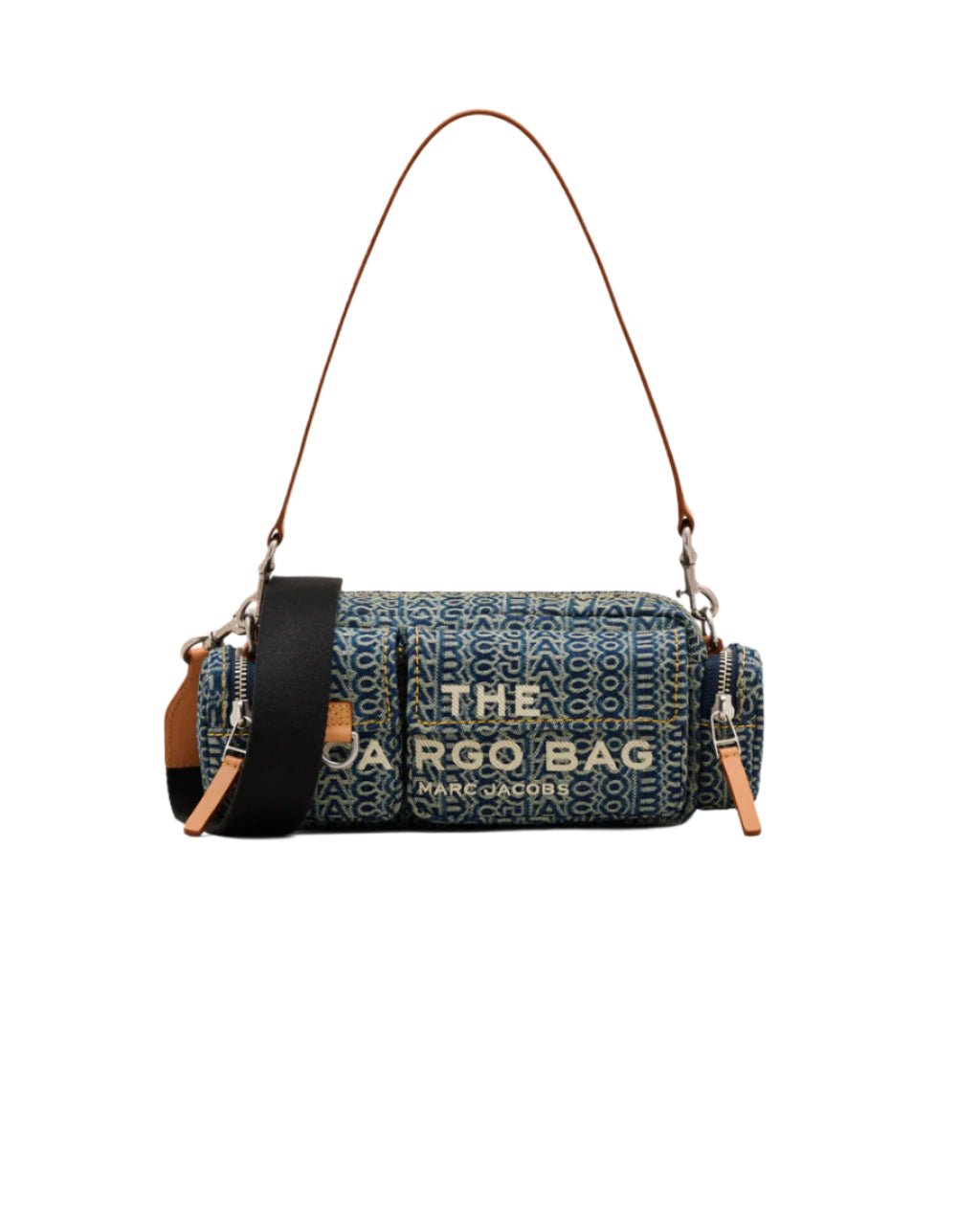 Marc Jacobs The Cargo Monogram Denim Shoulder Handbag – ShopCGX