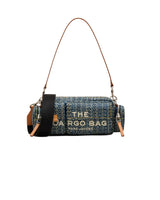Marc Jacobs The Cargo Monogram Denim Shoulder Handbag