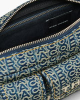 Marc Jacobs The Cargo Monogram Denim Shoulder Handbag