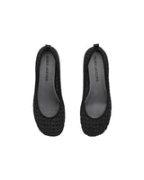 Marc Jacobs Womens The Crochet Lace Up Ballerina Shoes