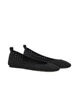 Marc Jacobs Womens The Crochet Lace Up Ballerina Shoes