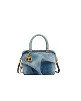 Marc Jacobs The Denim Mini Wave Tote Handbag