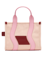 Marc Jacobs The Wavy Canvas Small Tote Handbag