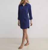 Vineyard Vines Womens Harbor Seersucker Lucaya Dress
