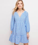 Vineyard Vines Womens Seastitch Floral Block Print Dress