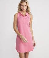 Vineyard Vines Womens Sleeveless Pique Polo Dress