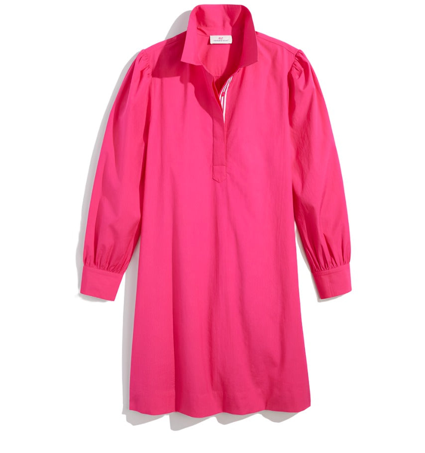 Vineyard Vines Womens Poplin Popover Dress – ShopCGX