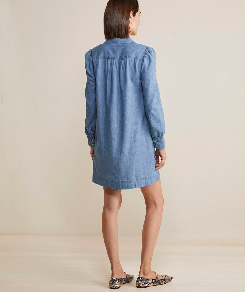 Vineyard Vines Womens Chambray Popover Dress – ShopCGX Vineyard Vines Womens Chambray Popover Dress – ShopCGX