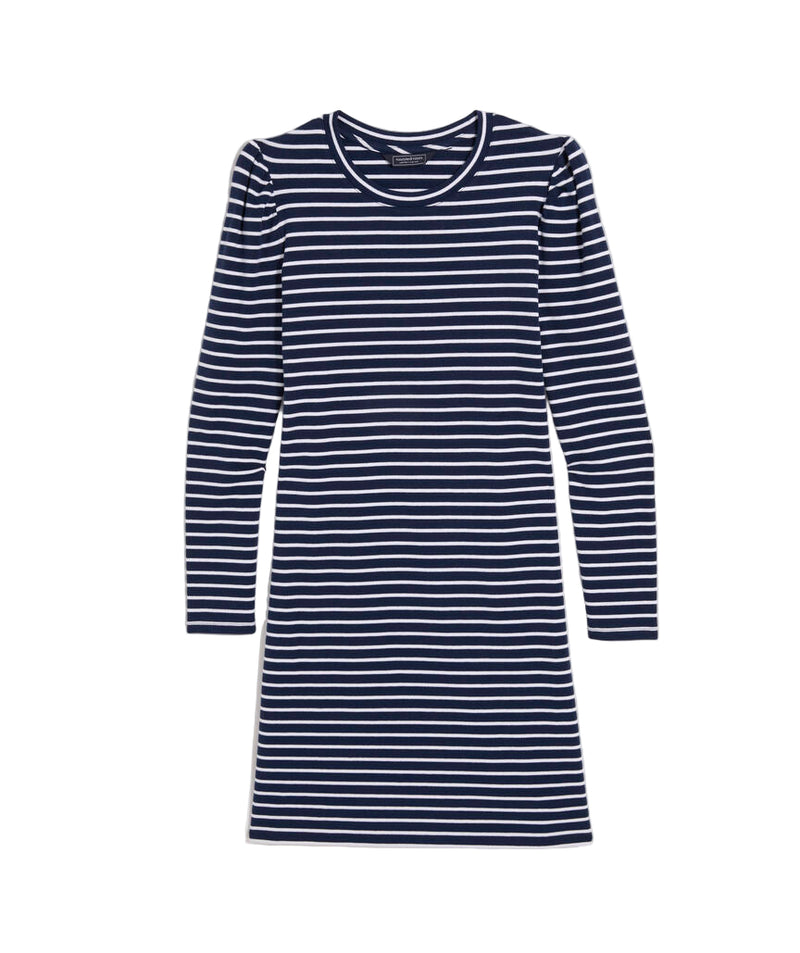 Vineyard Vines Womens Deluxe Puff-Sleeve Mini Dress