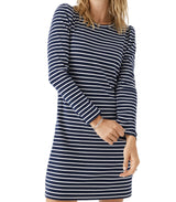 Vineyard Vines Womens Deluxe Puff-Sleeve Mini Dress