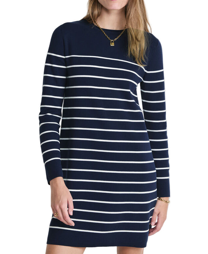 Vineyard Vines Womens Katie Cotton Rollneck Sweater Dress