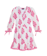 Vineyard Vines Womens Tessa Tie-Sleeve Dress