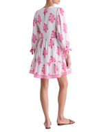 Vineyard Vines Womens Tessa Tie-Sleeve Dress