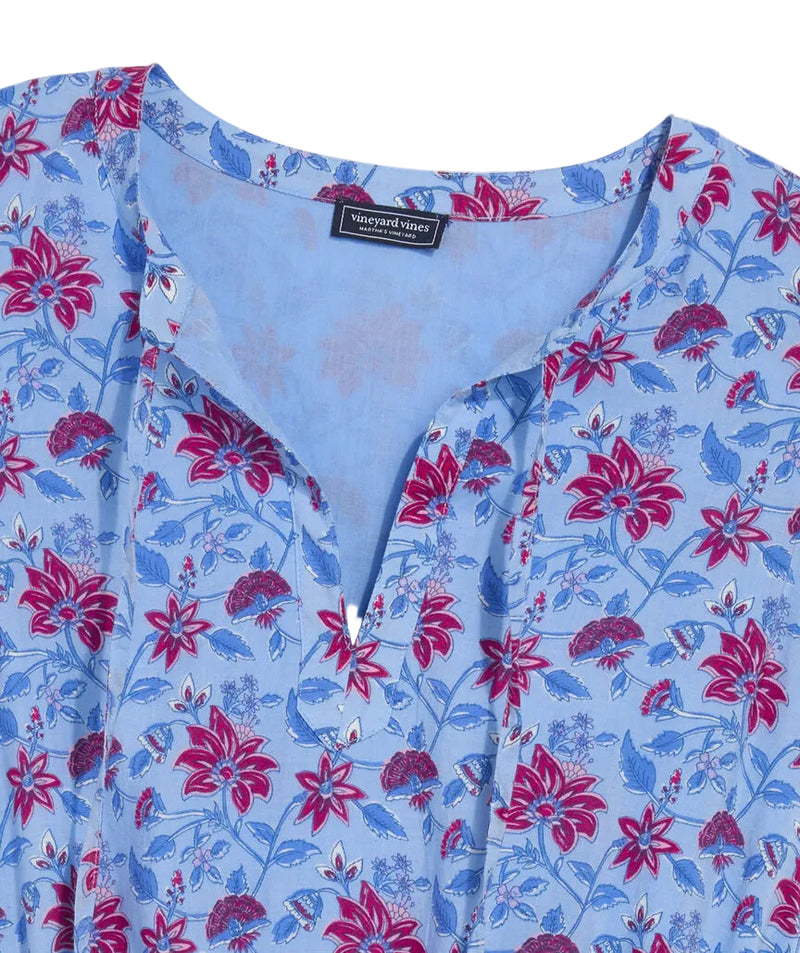 Vineyard Vines Womens Julie Smocked Dress