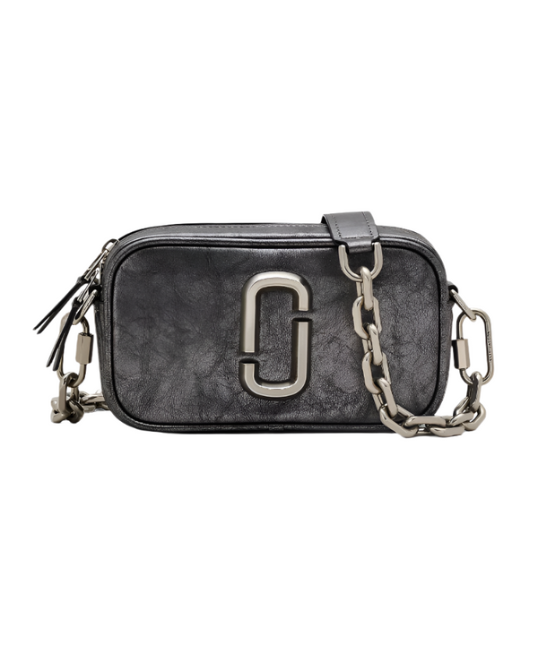 Marc Jacobs The Metallic Distressed Big Short Crossbody Handbag