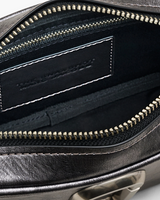 Marc Jacobs The Metallic Distressed Big Short Crossbody Handbag