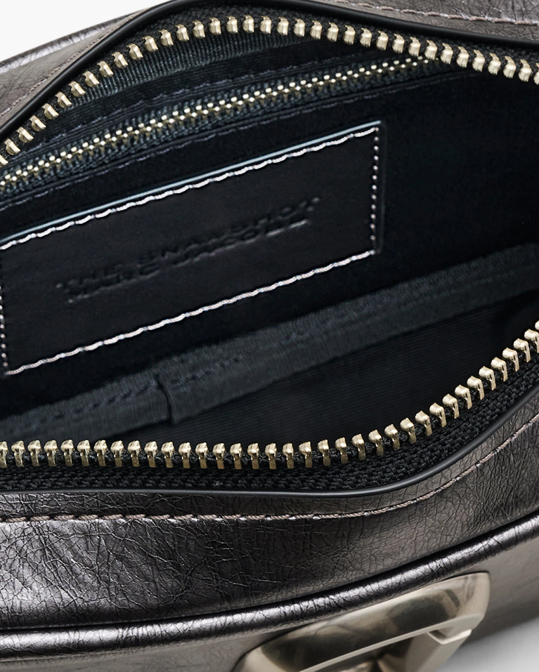 Marc Jacobs The Metallic Distressed Big Short Crossbody Handbag