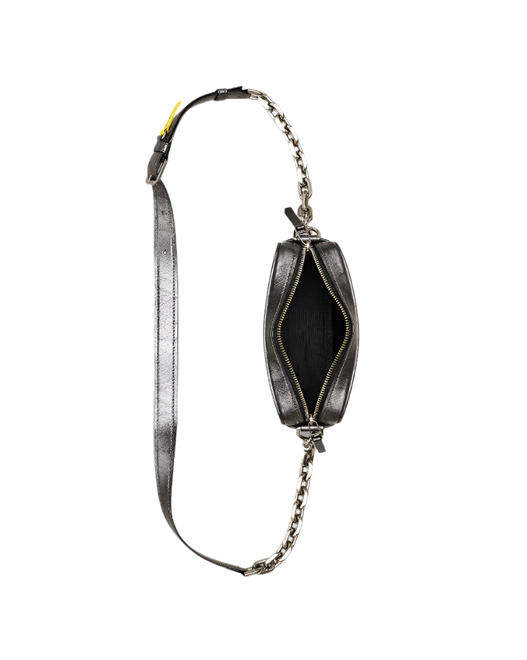 Marc Jacobs The Metallic Distressed Big Short Crossbody Handbag