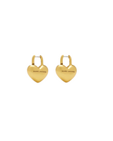 Marc Jacobs MJ Y2K Puffy Heart Huggie Hoop Earrings