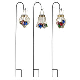 Evergreen Joyful Traditions Ornament Ball Solar Garden Stake