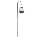 Evergreen Joyful Traditions Ornament Ball Solar Garden Stake