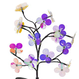 Evergreen Season To Sparkle Iridescent Flower Solar Garden Stake